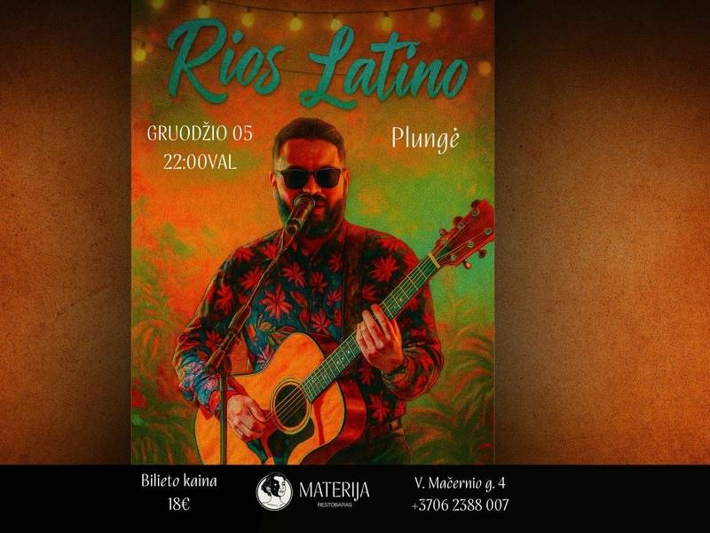 RIOS LATINO koncertas