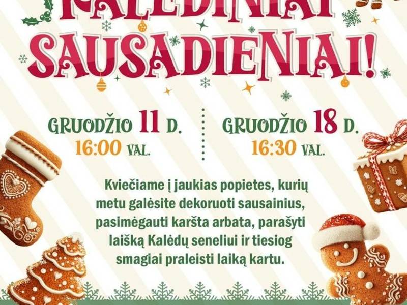 Kalėdiniai sausadieniai