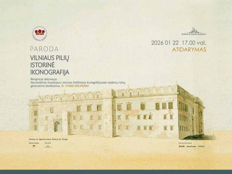 Parodos „Vilniaus pilių istorinė ikonografija“ atidarymas