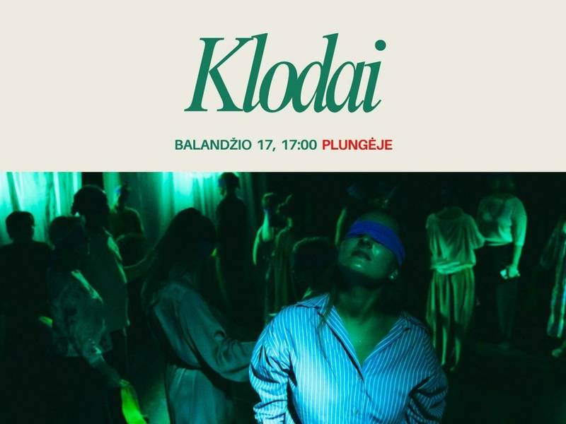 Interaktyvus šokio - judesio performancas „Klodai“