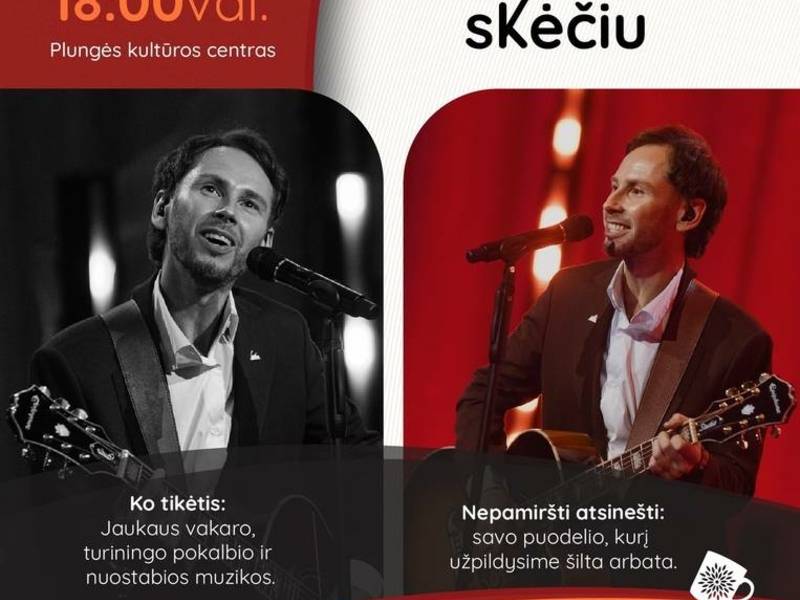 „Po vienu skėčiu“ su Gediminu Jokubausku