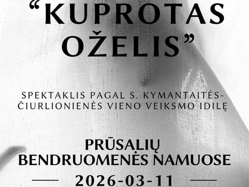 Spektaklis „Kuprotas oželis“