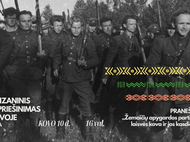 Paroda „Partizaninis pasipriešinimas Lietuvoje“