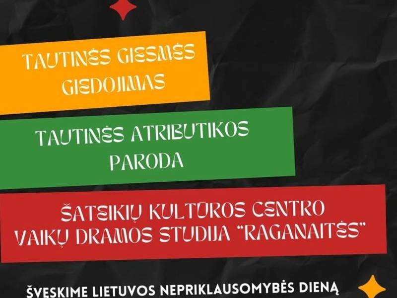 Lietuvos Nepriklausomybės atkūrimo dienos minėjimas Žlibinuose