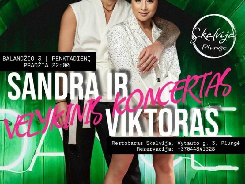 Sandros ir Viktoro velykinis koncertas