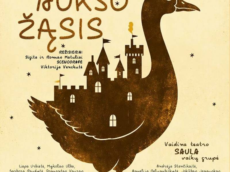 Spektaklis visai šeimai „Aukso žąsis“