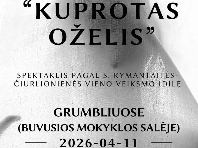 Spektaklis „Kuprotas oželis“