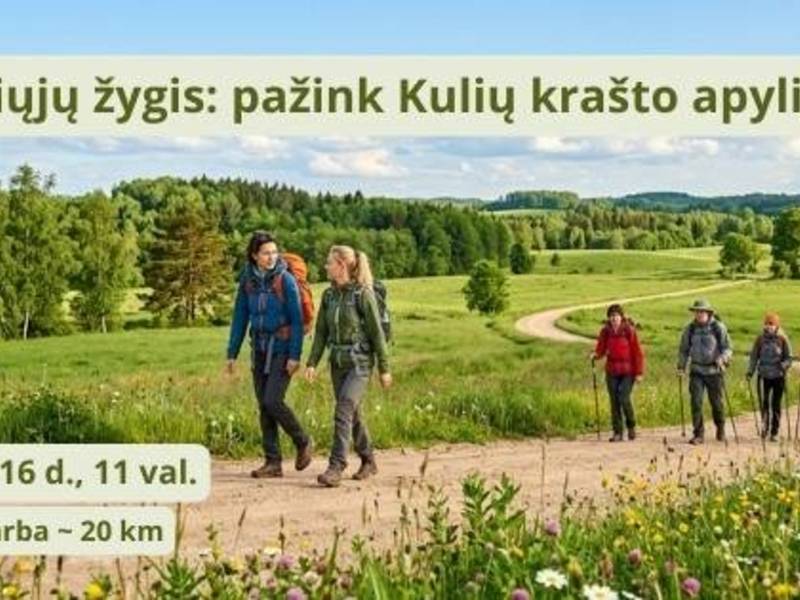 Pėsčiųjų žygis Plungės r.: pažink Kulių krašto apylinkes
