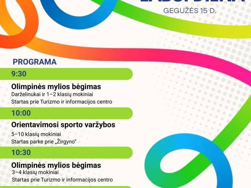 Judėjimo sveikatos labui diena