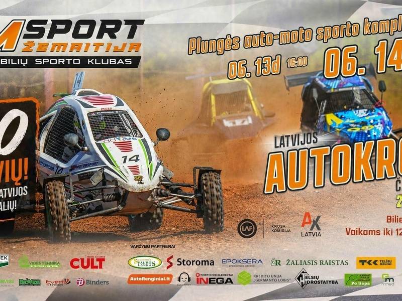 Autokrosas Plungėje | AX Latvia round 2