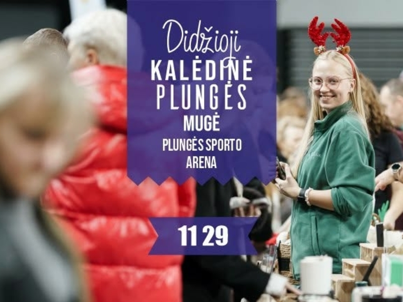 Didžioji kalėdinė Plungės mugė 2026