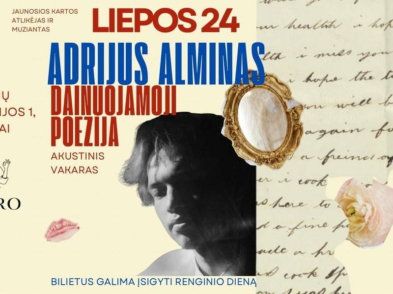 Dainuojamoji poezija su Adrijumi Alminu