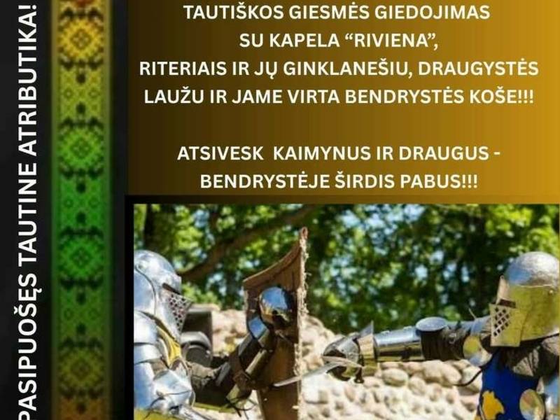 Lietuvos valstybės dienos minėjimas Žlibinuose