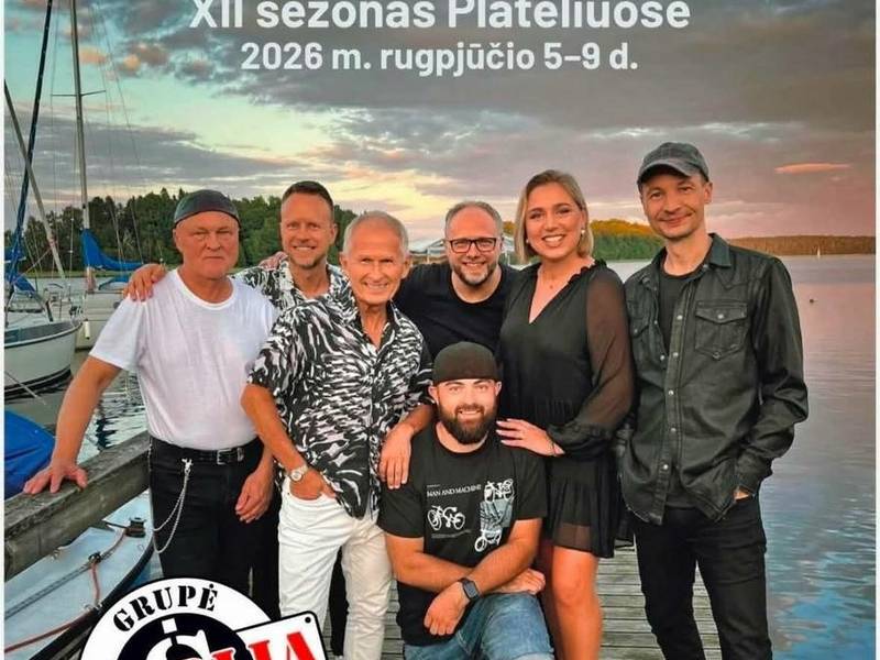 Stepono Januškos ir grupės „Studija“ muzikiniai vakarai Platelių jachtklube