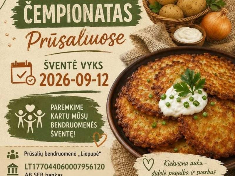 Bulvinių blynų čempionatas Prūsaliuose