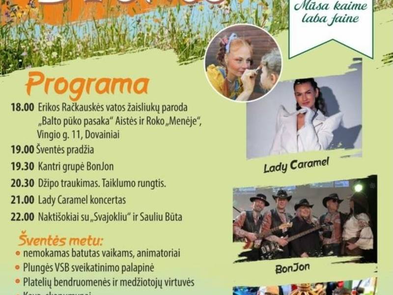 Dovainių, Zobėlų ir Gilaičių kaimų vasaros šventė