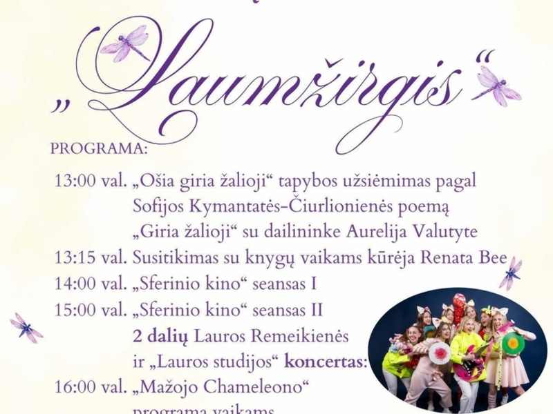 Vasaros palydėtuvės - šeimų šventė „Laumžirgis“