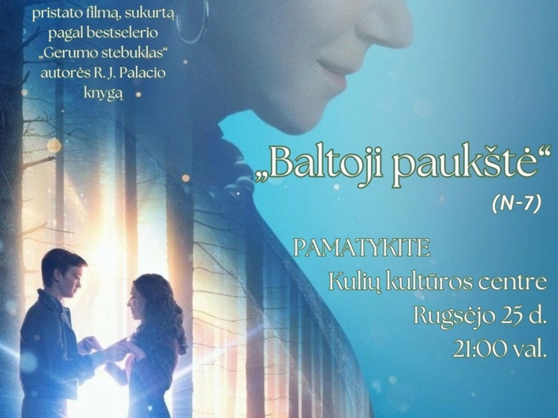 Kino seansas ,,Baltoji paukštė''
