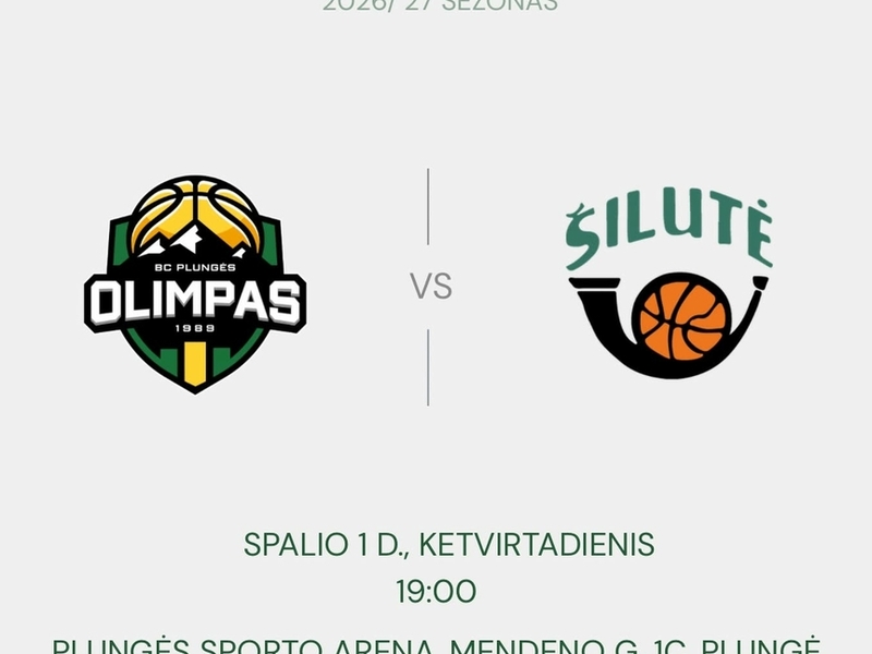  NKL. Plungės Olimpas – Šilutės Šilutė-PDS.lt
