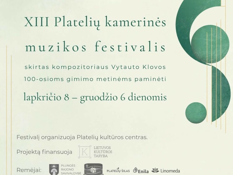 XIII Platelių kamerinės muzikos festivalis