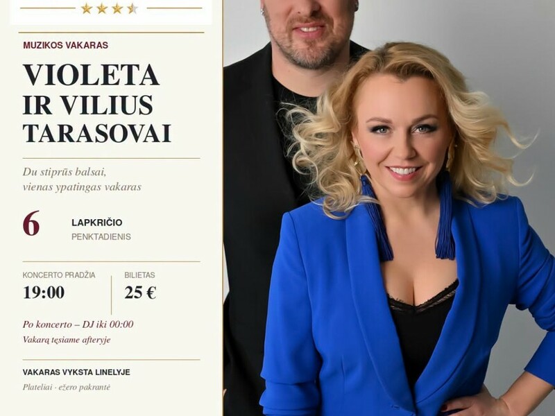 Violeta ir Vilius Tarasovai | Muzikos vakaras „Linelyje“ 