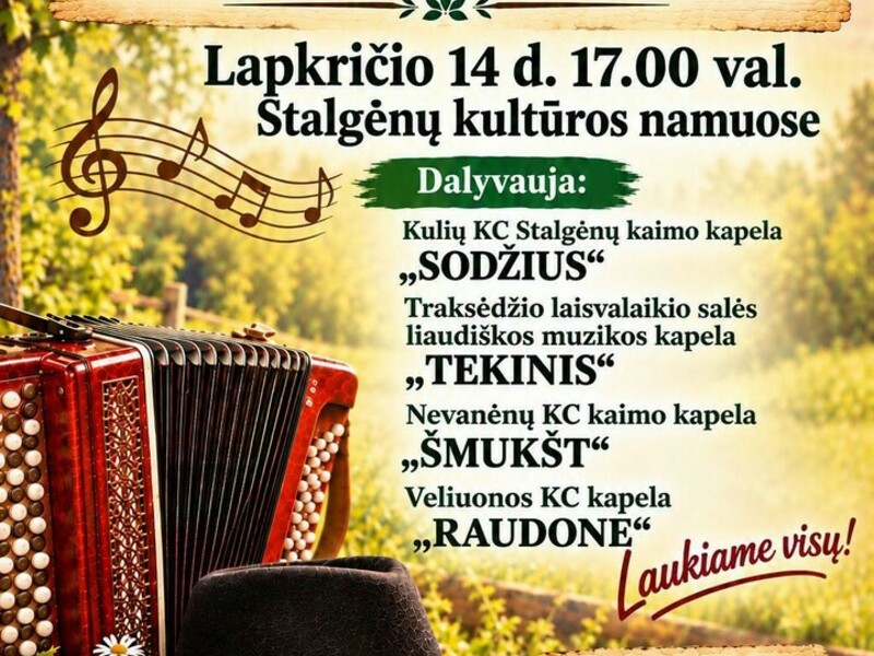 Kaimo kapelų šventė „Sidabrinė jaunystė“ ir kolektyvo „Sodžius“ 15 m. jubiliejus