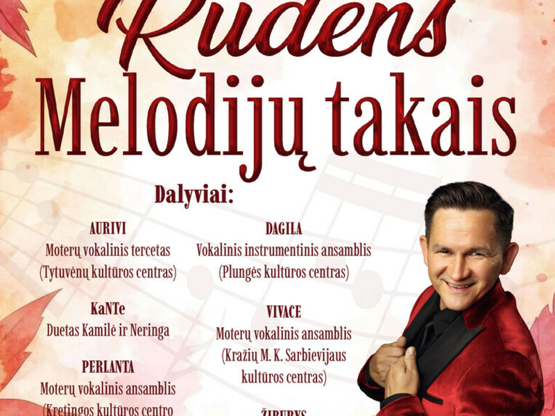 II vokalinės muzikos festivalis „Rudens melodijų takais“