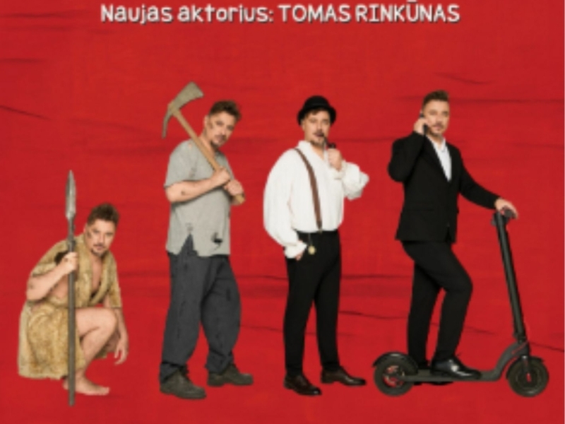 Domino teatro spektaklis „Urvinis žmogus“