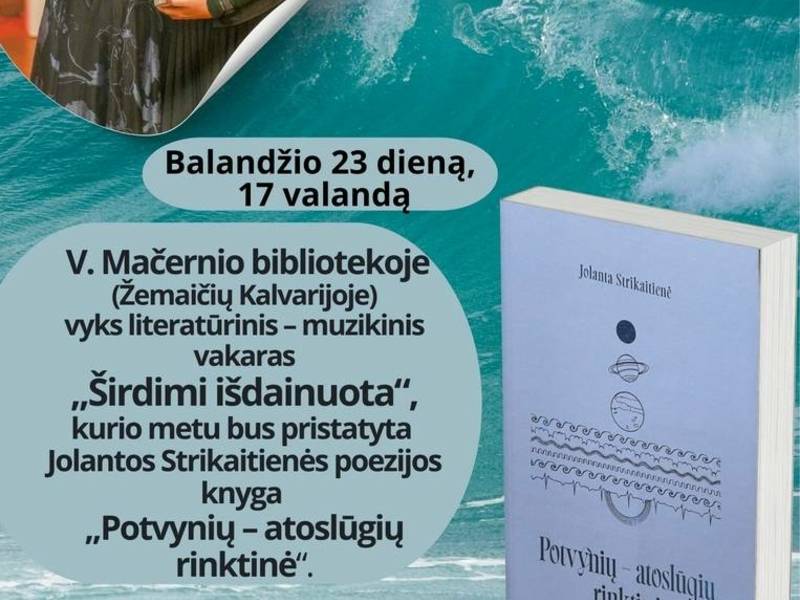 Literatūrinis - muzikinis vakaras Žemaičių Kalvarijoje