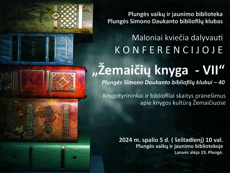 Konferencija „Žemaičių knyga - VII“ 