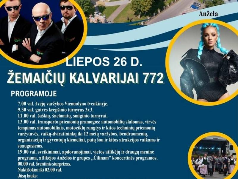 Žemaičių Kalvarijos miestelio šventė