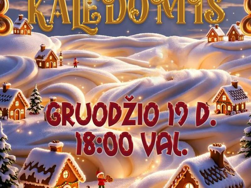 Koncertas „Namai, kvepiantys KALĖDOMIS“. IŠPARDUOTA.