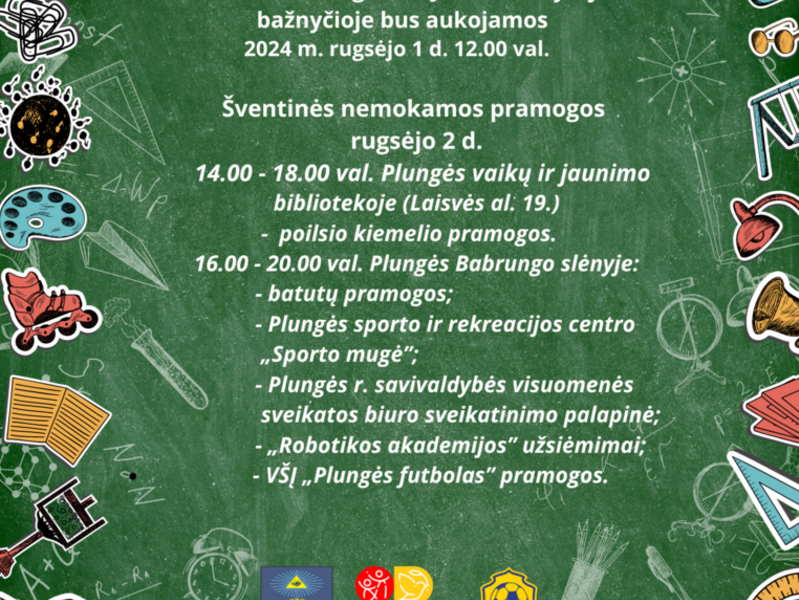 Mokslų ir žinių dienos šventė Plungėje