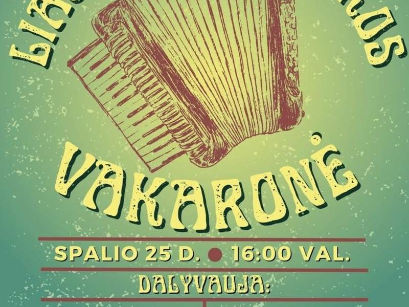 Liaudiškos muzikos vakaronė
