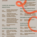 NACIONALINĖ BIBLIOTEKŲ SAVAITĖ PLUNGĖJE BALANDŽIO 23-29 D.