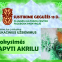 Edukacinis užsiėmimas ,,Tapyba akrilu''
