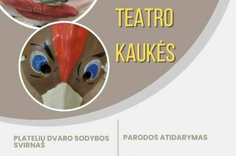 Parodos „Karnavalo, teatro kaukės” atidarymas