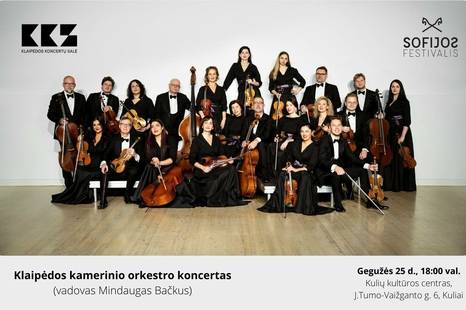 Klaipėdos kamerinio orkestro koncertas